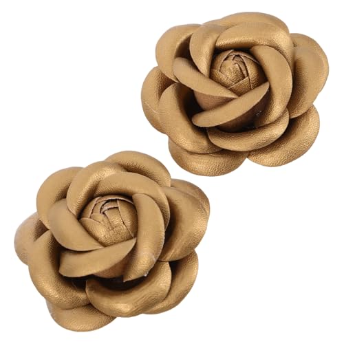 Mikikit 2 Stück Stiefel Rosen Blumenschuhdekor Abnehmbare Schnalle Für High-heel-schuhe Modische Schuhanhänger-accessoires Dekorative Schuhclips Schuhzauber Für Frauen Leder Golden Mikikit 2 Stück Stiefel Rosen Blumenschuhdekor Abnehmbare Schnalle Für High-heel-schuhe Modische Schuhanhänger-accessoires Dekorative Schuhclips Schuhzauber Für Frauen Leder Golden von Mikikit