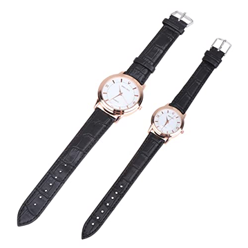 Mikikit 2stücke Quarz-Armbanduhr Für Und Damenmodelle Für Und Für Besondere Anlässe von Mikikit