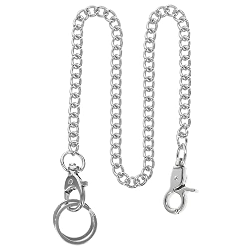 Mikikit Friendship Necklace Tasche 2 Stück Vintage Taschenuhr Taschenuhr Kette Taschenuhr mit Kette Taschenuhren für Herren Kette zum Abschluss Hüftkette Partylichterkette von Mikikit