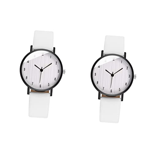 Mikikit 2 Stück Damenuhren Leicht Ablesbare Armbanduhr Leichtes Und Modisches Festivalgeschenk Für Frauen von Mikikit