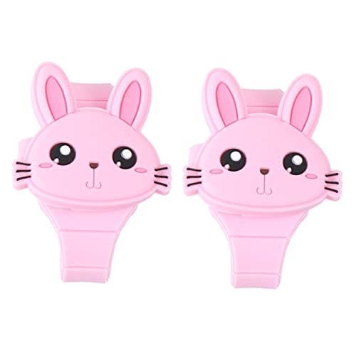 Mikikit 2stücke Silicone Kinderuhr Im Cartoon-Design Shape Klappbare Elektronische Armbanduhr Geeignet Für Geburtstagsfeiern Und Mädchen Lichtrosa von Mikikit