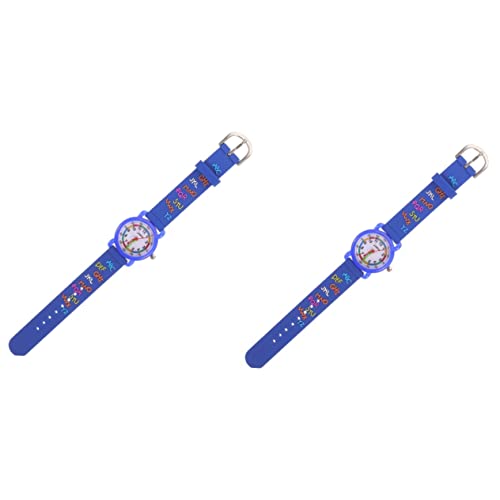 Mikikit 2st Kinderuhr Entzückende Designuhr Studentenarmbanduhr Für Kinder Ansehen Kinder Armbanduhr Modische Uhr Entzückende Cartoonuhr 3D Ansehen Mädchen Schmücken Legierung Kleinkind von Mikikit