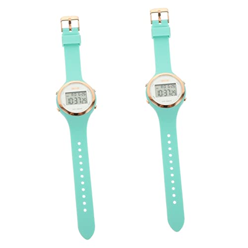 Mikikit 2sätze Digitale Sportuhr Für Herren Multifunktionale Armbanduhr Mit Großem Bildschirm Für Outdoor-aktivitäten Geeignet Für Sport Und Alltag Hellem von Mikikit
