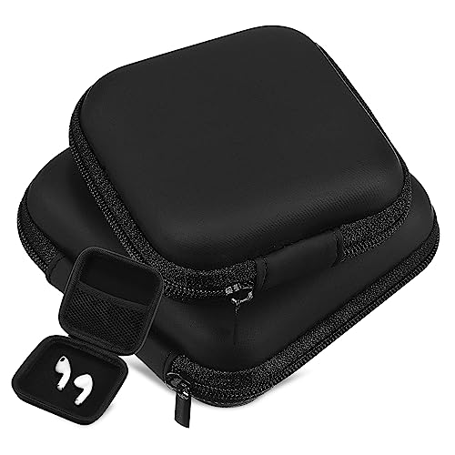 Mikikit 2st Reisekabel-Organizer Speicherkartentasche Ohrstöpselhalter Powerbank-Tasche Tragbare Ladetasche Kleine Aufbewahrungstasche Etui Für Ohrstöpsel Fall Tragetasche Elektronisch Eva von Mikikit