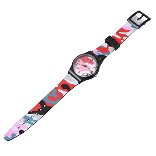 Mikikit 2stücke Cartoon Stil Kinderuhr Camouflage Armbanduhr Für Schule Und Mit Präziser Zeitmessung Geeignet Für Jungen Und Mädchen Perfektes Für Kindergeburtstage von Mikikit