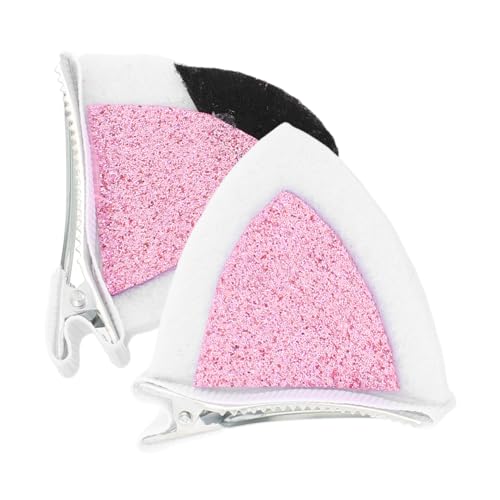 Mikikit 2stücke Teiliges Cartoon Katzenohren Haarklammern Für Halloween Süße Katzenohr-haarschmuck Für Kostümpartys Und Cosplay Bequeme Haarspangen Für Mädchen Und von Mikikit