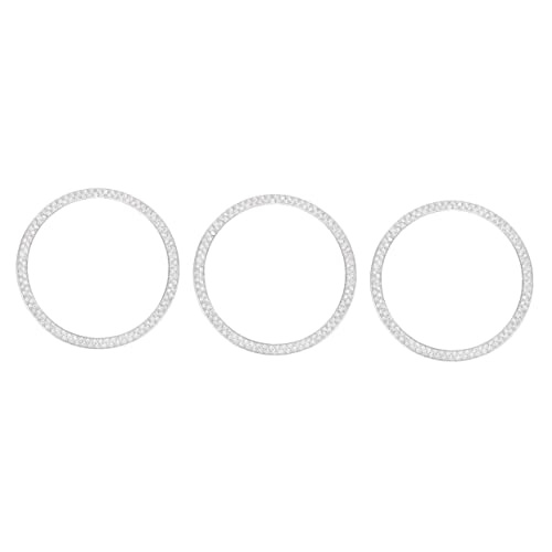 Mikikit 3 Sets Watch 3 45/46 Mm Kompatible Uhrenlünette Leichte Und Kratzfeste Uhrenlünette Aus Legierung von Mikikit