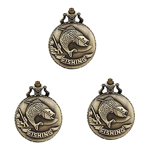 Mikikit 3 STK Große Karpfentaschenuhr Vintage Karpfen-taschenuhr Angeln Angeln Taschenuhr Karpfen-taschenuhr Mit Prägung Vintage Halskette Tierische Taschenuhr Legierung Anzahl Mikikit 3 STK Große Karpfentaschenuhr Vintage Karpfen-taschenuhr Angeln Angeln Taschenuhr Karpfen-taschenuhr Mit Prägung Vintage Halskette Tierische Taschenuhr Legierung Anzahl von Mikikit