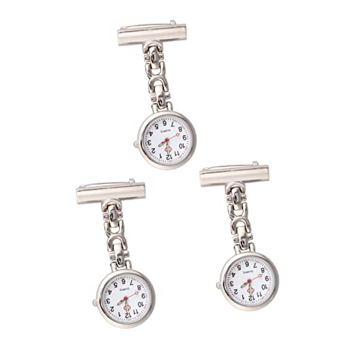 Mikikit Damenuhr 3 Weihnachten Mütter Schlüsselanhänger Tag Graduierung Mode Zweite Auf Schicke Für Uhr Ärzte Geburtstag Silber Retro Pin Pin - Pflege Männergeschenke von Mikikit