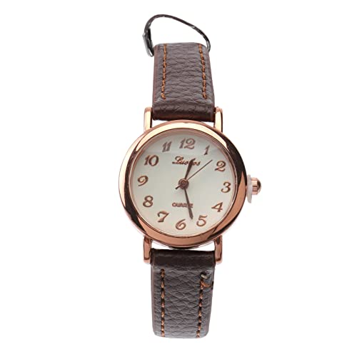 Mikikit Anhänger Ansehen 3 Stücke Edelstahl Wunderbar Gesicht Super Klassische Mädchen Tragen Band Studenten Weiblich Einfach Weich Uhr Kleines Geschenk Handgelenk Stilvoll Bequem Clip von Mikikit