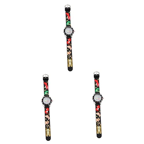 Mikikit 3 Stücke 3D Cartoon Muster Quarzuhr Silikon Band Für Kinder Jungen Mädchen Elektronische Kinder Zeit Mikikit 3 Stücke 3D Cartoon Muster Quarzuhr Silikon Band Für Kinder Jungen Mädchen Elektronische Kinder Zeit von Mikikit