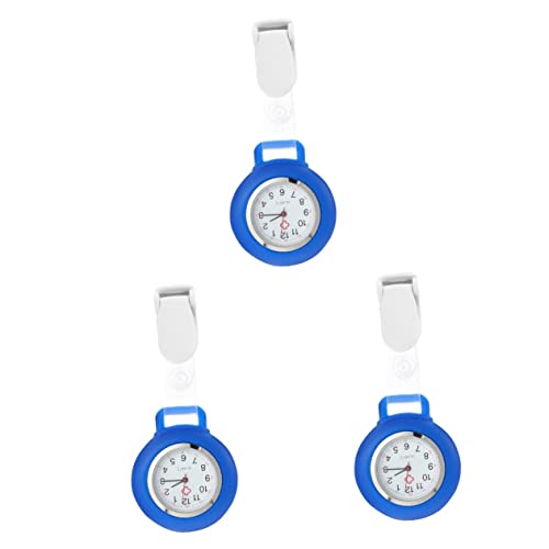 Mikikit Taschenuhr 3 Stücke Uhr-Brosche Professionelle Clip- Pin Mit Versorgung Tragbar Zubehör Zubehör Clip-On Ärzte Personal Mikikit Taschenuhr 3 Stücke Uhr-Brosche Professionelle Clip- Pin Mit Versorgung Tragbar Zubehör Zubehör Clip-On Ärzte Personal von Mikikit