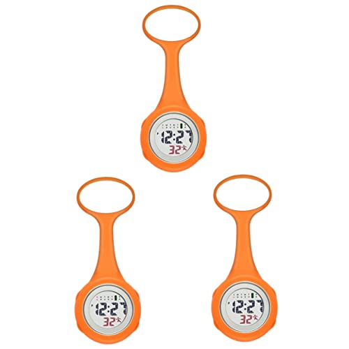 Mikikit 3 Stücke Mode Uhr Digitaluhr Elektrische Taschenuhr Hängende Uhr Orange Zubehör Mikikit 3 Stücke Mode Uhr Digitaluhr Elektrische Taschenuhr Hängende Uhr Orange Zubehör von Mikikit