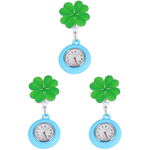 Mikikit 3stücke Stylische Uhr Einzigartige Taschenuhr Tragbare Teleskopische Hängeuhr Für Pflegekräfte Perfektes Für Kolleginnen Praktisches Pflegezubehör Für Damen von Mikikit