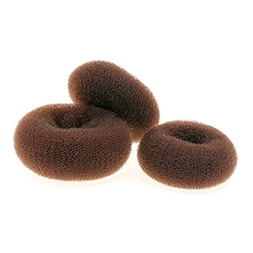 Mikikit 3stücke Haar-donut-dutt-maker Runder Chignon Für Frauen in Sl Haarstyling-tool Für Junge Mädchen-ballerina-dutt Einfach Zu Bedienen von Mikikit