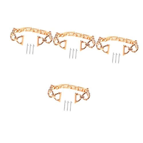 Mikikit 4 Sets Metall Uhr Band Charming Armband Für Smartwatch Für Hochzeit Parteien Formale von Mikikit