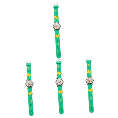 Mikikit 4 Stücke Materialien Jungen Und Mädchen Uhren Mädchen Uhr Uhr Für Kinder Mode von Mikikit