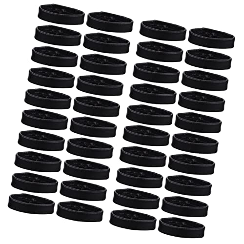Mikikit 40stücke Teiliges Professionellen Uhrenarmbandringen Elastische Für Armbänder Ersatz Für Beschädigte Halterungen Passend Für Uhren Schwarz Einfach Zu Bedienen von Mikikit