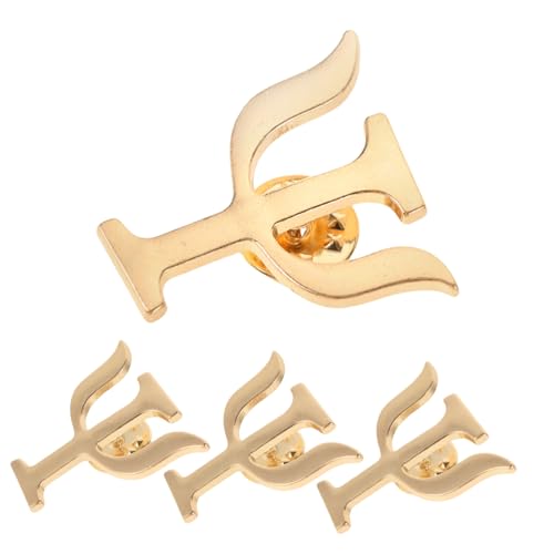 Mikikit 4stücke Broschennadeln Für Psychologen Dekorative Anstecknadeln Aus Legierung Für Herren Und Frauen Broschen Zum Muttertag Für Socken Und Pullover von Mikikit