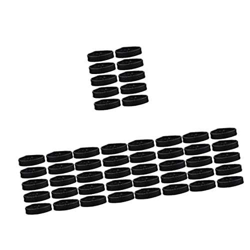 Mikikit Uhrenarmband 50 Stück Trageschlaufen Halterungen Mm Abnehmbarer Austauschbarer Riemen Lederring Ringe Kreative Flexible Halterreifen Echtes Band Handgelenk Für Professionelle von Mikikit