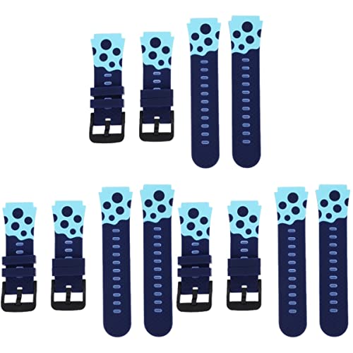 Mikikit 3er-Sets Rosa Uhrenarmband Kinderarmband Smartwatch Ersatzarmband Analoguhr Jungen Und Mädchen Armband 2stk*3 von Mikikit