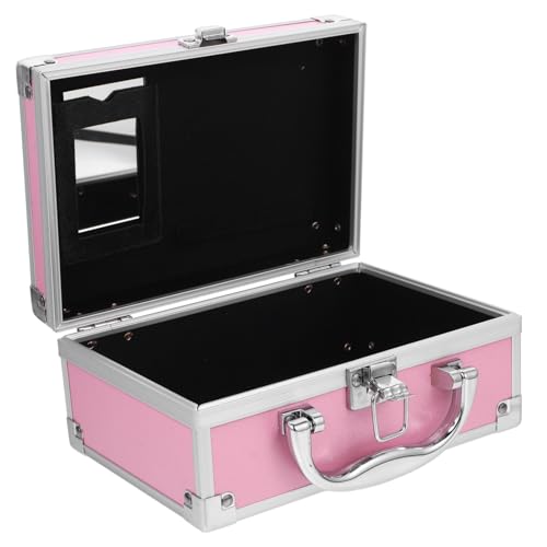 Mikikit Aluminium Kosmetikkoffer Tragbar Make-up-organizer Aus Robustem Aluminium Aufbewahrungsbox Für Kosmetik von Mikikit