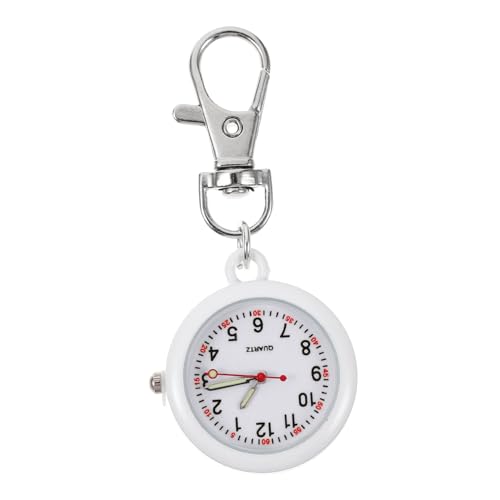 Mikikit Clip Fob Uhr Für Krankenschwestern Tragbare Und Medizinische Uhr Mit Clip Für Pflegekräfte Studenten Und Ärzte Leicht Und Praktisch Für Alltag von Mikikit