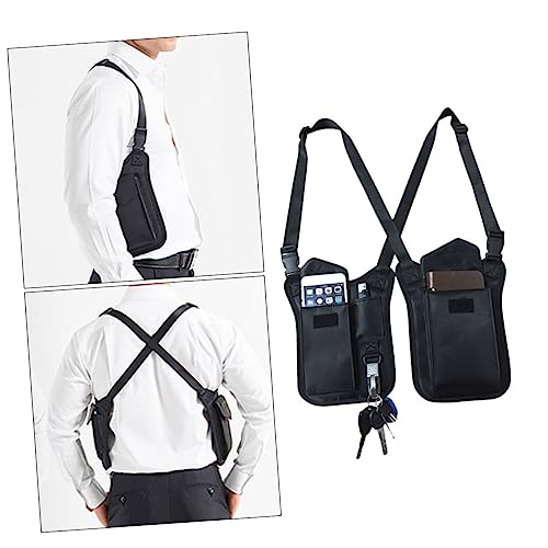 Mikikit Armpit Bag Nylon Upgrade Multi-funktionale Versteckte Unterarm Schultertasche Für Männer Und Frauen Anti-diebstahl Leicht Für Reisen Sport Und Alltag Schwarz Mikikit Armpit Bag Nylon Upgrade Multi-funktionale Versteckte Unterarm Schultertasche Für Männer Und Frauen Anti-diebstahl Leicht Für Reisen Sport Und Alltag Schwarz von Mikikit