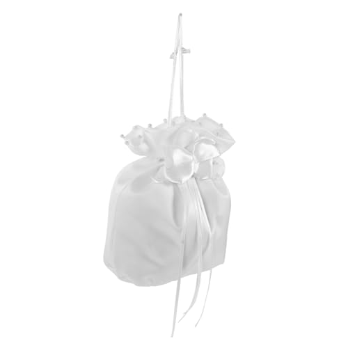 Mikikit Braut Handtasche Elegant Leichtes Abendtäschchen Hochzeit Clutch Damen Festlich Stilvoll für Brautjungfern und Hochzeitsfeier Geeignet von Mikikit