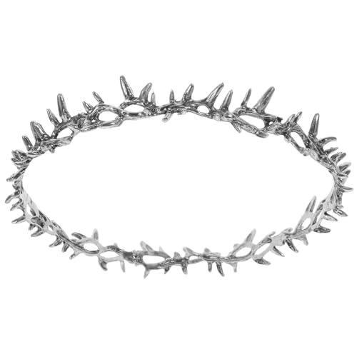 Mikikit Kronen Metall Hochzeitskrone Diademe Für Frauen Mädchen Braut Stirnband Haar Schmuck Für Geburtstag Prom Abschlussball von Mikikit