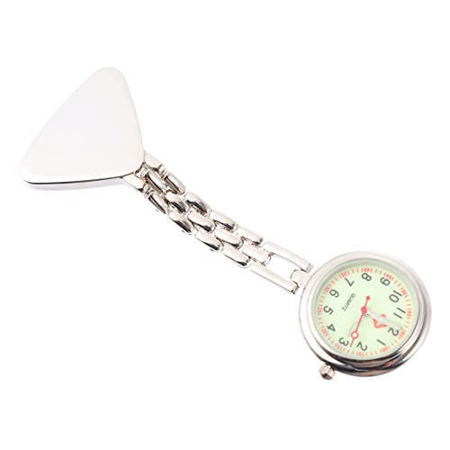 Mikikit Taschenuhr Brosche Uhr Pflegeuhr Ansteckuhr Für Krankenschwestern Arzt Uhr Krankenschwestern Digitaluhr Persönlichkeit Kind Warenzeichen Legierung von Mikikit