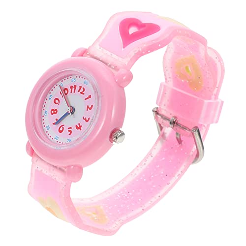 Mikikit Cartoon Kinderuhr Silikon Glitzer Armbanduhr Für Mädchen Langlebig Und Als Für Kleine von Mikikit