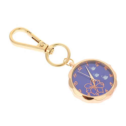 Mikikit Schlüsselanhänger Uhr Für Krankenschwestern Uhr Dekorative Hängende Für Rucksack Und Schlüsselanhänger von Mikikit