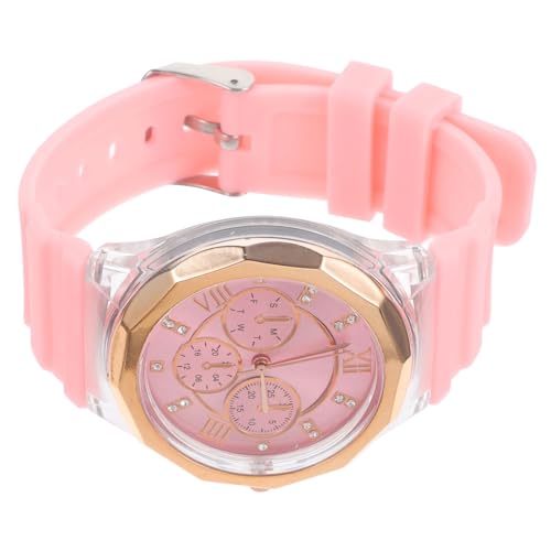 Mikikit Damen Armbanduhr Mit Silikonband Stilvolle Uhr Für Frauen Und Mädchen Textur Und Hervorragende Haltbarkeit Geeignet Für Geschäft Und Freizeit von Mikikit