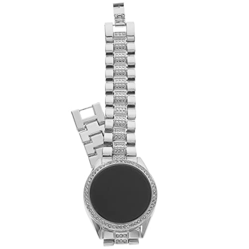 Mikikit Stilvolle Damenuhr mit Strass-Design Armbanduhr für Frauen von Mikikit