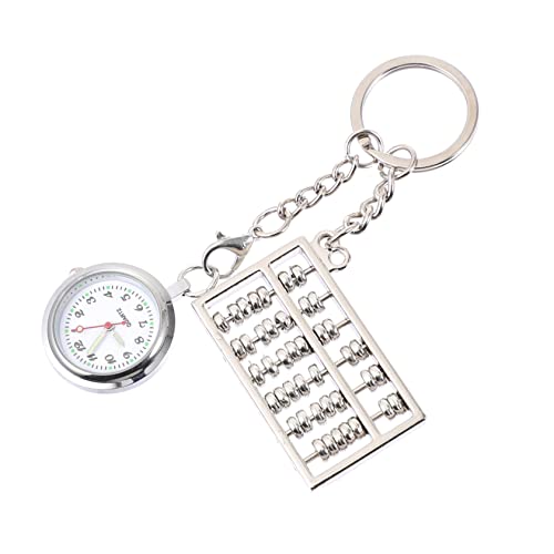 Mikikit Damen Arzt Tasche Lesen Schmuck Metall Schlüsselanhänger Mit Einzigartigem Taschenring Kette Uhr Geldbörse Handtaschen Einfache Verschönerung Vintage Rücken Herren Anhänger von Mikikit