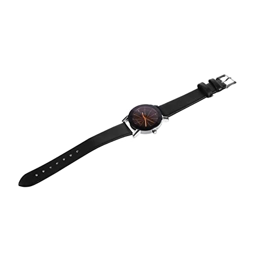 Mikikit Quartz Uhr Armbanduhr Für Mädchen Handgelenk Lederriemen Damenuhren Lederuhr Damenarmbanduhren Correa para Mujer Uhrenarmbänder Für Damen Modische Uhr Linie Pu Quarz Fräulein von Mikikit