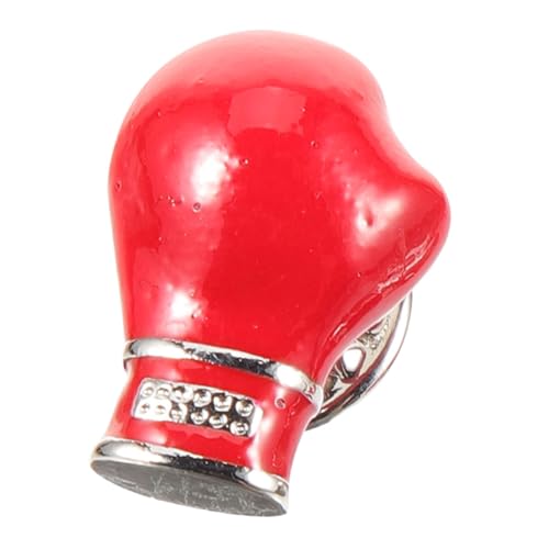 Mikikit Dekorative Boxhandschuh Brosche Anstecknadel für Herren Kostümabzeichen für Sportbekleidung Modisches Accessoire für Kleidung Rucksack Handtaschen Langlebig Farbecht von Mikikit