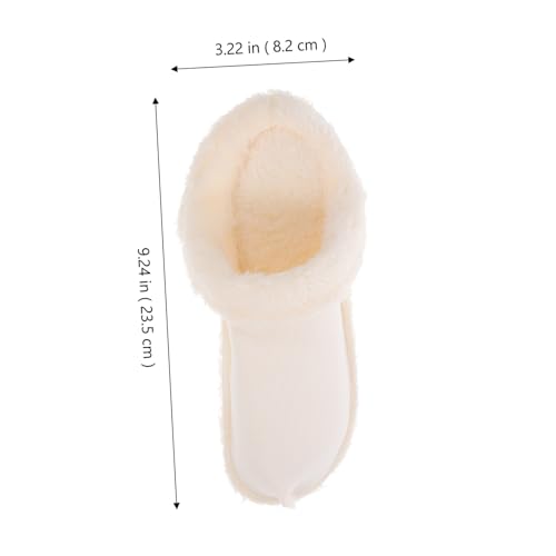Mikikit Dicke Waschbare Schuheinsatz für Clogs Weiche Innenfütterung Abnehmbarer Wärmender Hausschuh Liner für Damen und Herren Komfortable Winter Fußwärmer von Mikikit