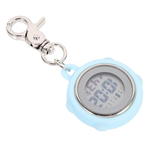 Mikikit Digitale Taschenuhr Aus Legierung Mit Schlüsselanhänger Tragbare Hängeuhr Für Studenten Leuchtende Stoppuhr Für Kinder Vatertagsgeschenk Elegantes Design von Mikikit