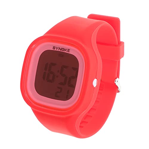 Mikikit Herren Beobachten Digitaluhren Für Damen Bunte Nachtleuchtende Armbänder Uhr Led-Uhr Für Kinder Herren Uhren Kinder Digitaluhr Herren Digitaluhr Sportuhr Leuchtende Uhr Frau Anzahl von Mikikit