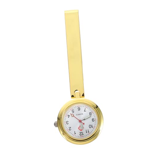 Mikikit Taschenuhr Dunkle Uhr Clip In Digital Krankenhaus Abzeichen Uhr Uhren Dekoration Pflege Die Uniform Für Revers Ältere Goldene Arzt Tasche Krankenschwestern Hängen Gesundheit von Mikikit