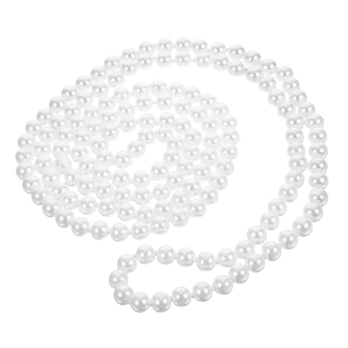 Mikikit Falsche Perlenkette Damen Doppelreihig Langer Schmuck Aus Leicht Elegant Modisch Für Verschiedene Anlässe Und Stilvielfalt von Mikikit