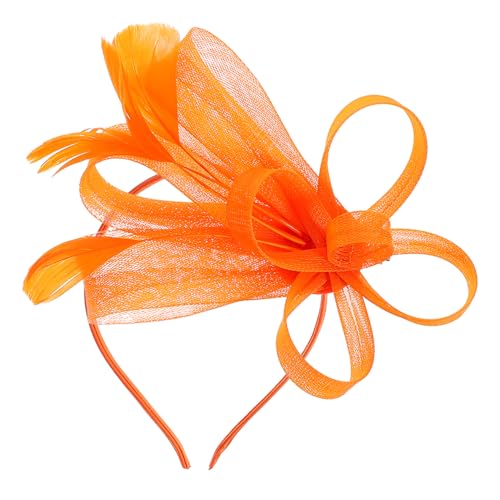 Mikikit Fascinator Hüte Für Frauen Fascinator Stirnband Tea Party Kopfstück Kopfbedeckung Im Vintage Stil Für Damen von Mikikit