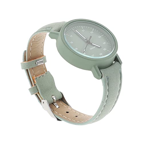 Mikikit Armbanduhr Für Damen Mit Verstellbarem Glas Und Pu-lederarmband Klassisches Design Für Täglichen Tragen Vielseitige Freizeituhr von Mikikit