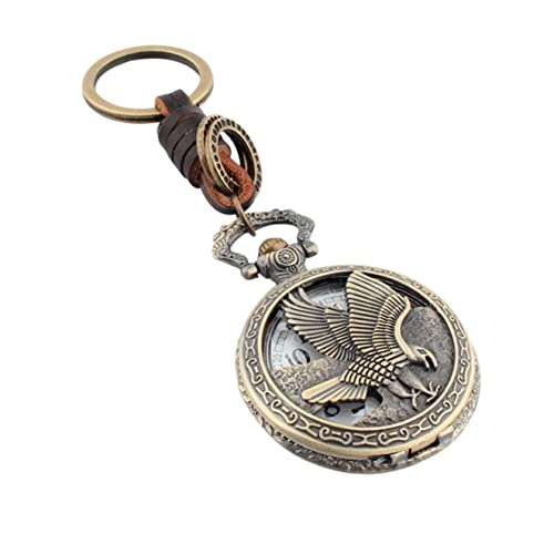 Mikikit Clip Armbanduhr Schlüsselanhänger Für Taschengeschenk Hummerkette Dame Mit Hand-Weihnachtsanhänger Mode Hängeverschluss Nummer Muschelform Weihnachten Steampunk Vintage Digital von Mikikit