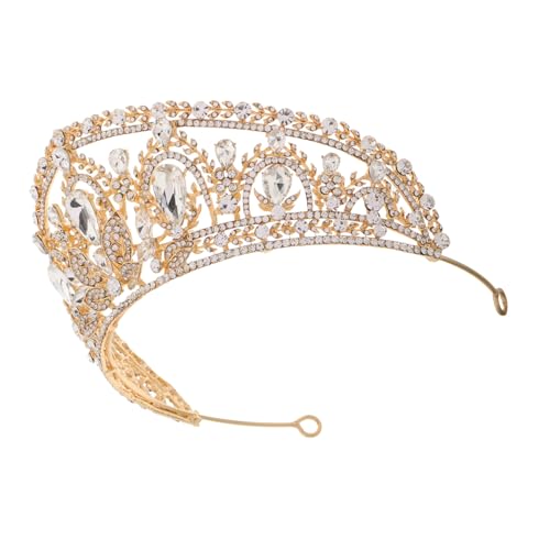 Mikikit Geburtstags-tiara Mit Strasssteinen Für Frauen Hochzeits-tiara Als Prinzessinnen-stirnband Tiara-krone Für Besondere Anlässe Prinzessinnen-accessoires Für Kostüm-party Und von Mikikit