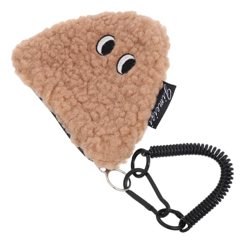 Mikikit Geldbörse für Onigiri-Puppe kleines Portemonnaie mit Reißverschluss Münzhalter für Auto Schlüsseltasche kleine Münzgrundstück Kawaii-Geldbörse Plüsch Light Brown Mikikit Geldbörse für Onigiri-Puppe kleines Portemonnaie mit Reißverschluss Münzhalter für Auto Schlüsseltasche kleine Münzgrundstück Kawaii-Geldbörse Plüsch Light Brown von Mikikit