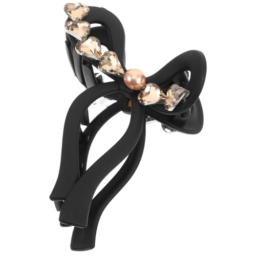Mikikit Große Schleifenklammer Für Frauen, Strass, Große Krallenklammer, Haarstyling-zubehör Im Französischen Stil, Haarspange Für Dünnes, Feines, Langes, Dickes Haar Mikikit Große Schleifenklammer Für Frauen, Strass, Große Krallenklammer, Haarstyling-zubehör Im Französischen Stil, Haarspange Für Dünnes, Feines, Langes, Dickes Haar von Mikikit