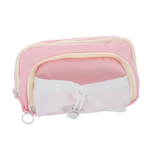 Mikikit Großer Mehrlagiger Mäppchen Organizer für Mädchen Langlebiges Schreibwaren Etui mit Viel Stauraum Vielseitige Federtasche für Stifte Lineal Münzen Geeignet für Schule und Büro von Mikikit